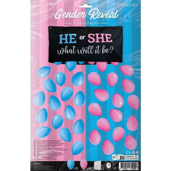 Väska med Ballonger Gender Reveal