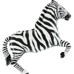 Zebra Folieballong Djur